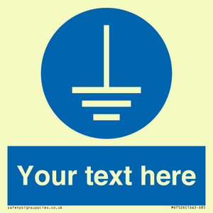 Custom Connect to Earth Sign